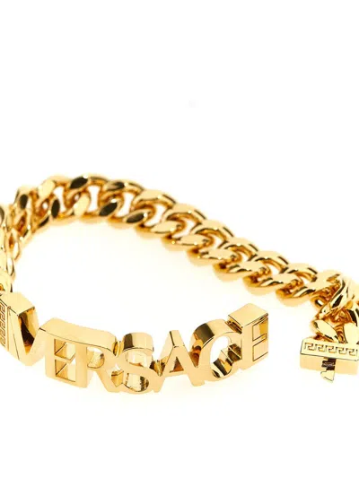 Shop Versace '' Bracelet In Gold