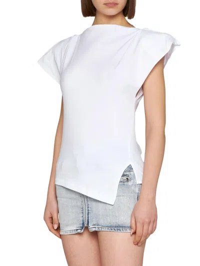 Shop Isabel Marant Sebani Shirt Top In White