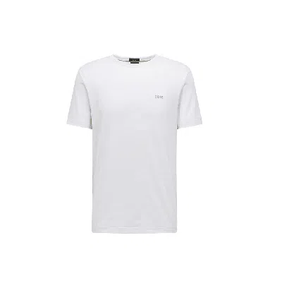 Shop Hugo Boss Men's Tariq Leisure Jersey T-shirt, White