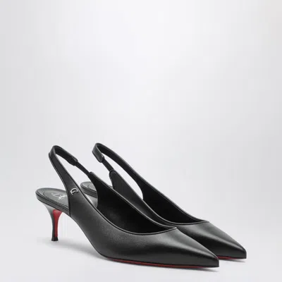 Shop Christian Louboutin Sporty Kate Slingback In Black