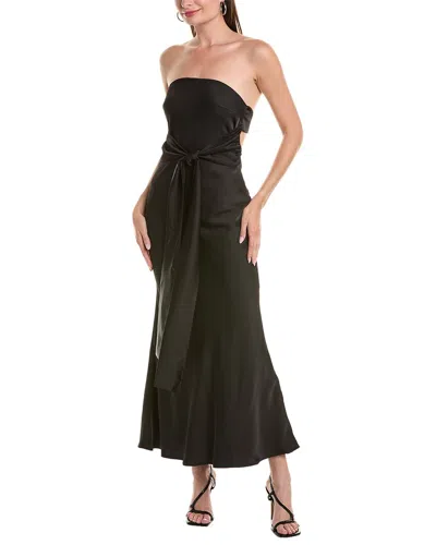 Shop Opt O. P.t. Ana Dress In Black