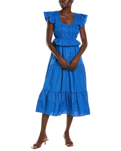 Shop Opt O. P.t. Alana Midi Dress In Blue