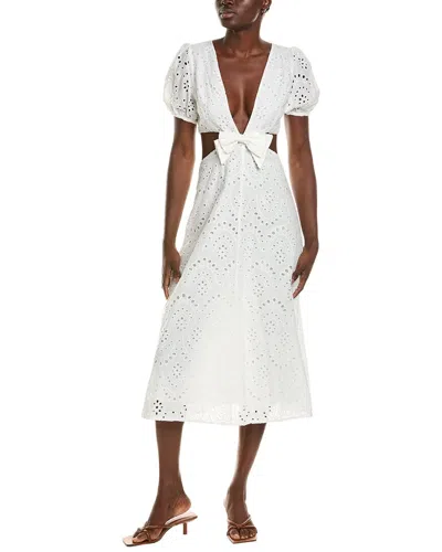 Shop Opt O. P.t. Retsina Midi Dress In White