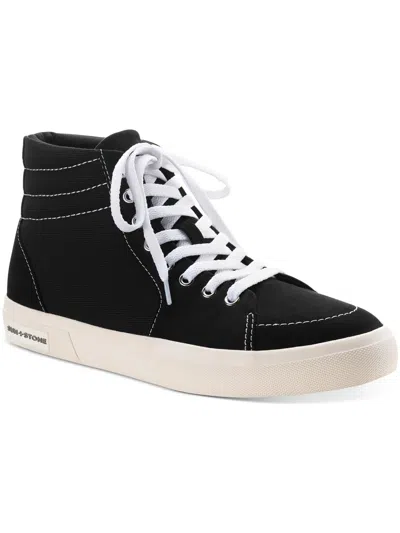 Shop Sun + Stone Jett Mens High Top Lifestyle Casual And Fashion Sneakers In Black