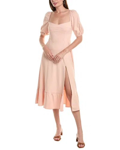 Shop Opt O. P.t. Violetta Midi Dress In Pink
