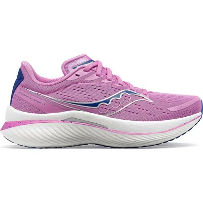 Shop Saucony Women's Endorphin Speed 3 Running Shoes In Grape/indigo In Multi