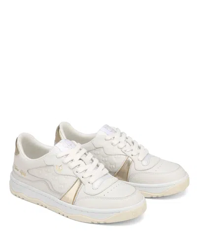Shop Naked Wolfe Flight Genysis Leather/suede White/gold