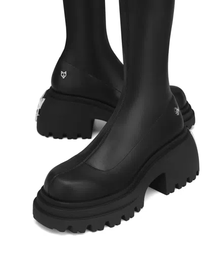 Naked Wolfe Scar Stretch Platform Boot