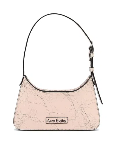 Shop Acne Studios "micro Platt" Shoulder Handbag In Pink
