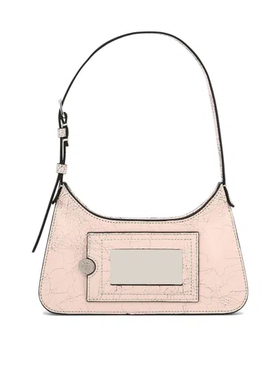Shop Acne Studios "micro Platt" Shoulder Handbag In Pink