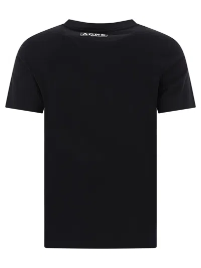 Shop Acne Studios Men's Black Logo T-shirt For Ss24 Collection
