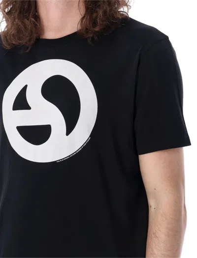 Shop Acne Studios Men's Graphic Logo T-shirt In Black