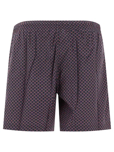 Shop Alexander Mcqueen "skull Dots"swim Shorts For Men In Grey In Gray