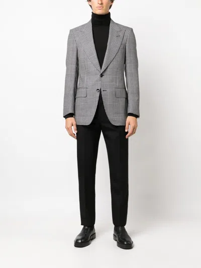 Alexander Mcqueen Classic Men's Black Wool Pants For Fw23 In Black