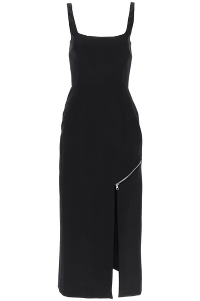 Shop Alexander Mcqueen Sophisticated Convertible Panel Sheath Dress In Black