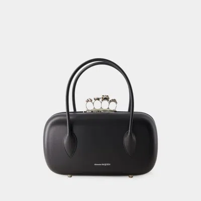 Shop Alexander Mcqueen The Reversible Clutch For The Modern Woman In Black