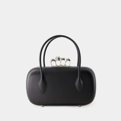 Shop Alexander Mcqueen The Reversible Clutch For The Modern Woman In Black