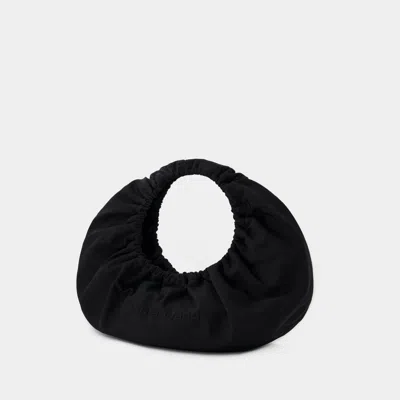 Shop Alexander Wang Crescent Medium Shoulder Handbag In Black