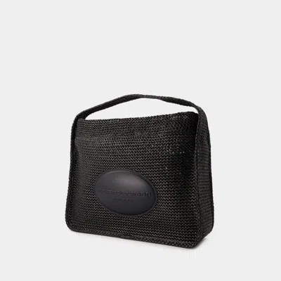 Shop Alexander Wang Sophisticated And Versatile Large Shoulder Handbag For Women In Black