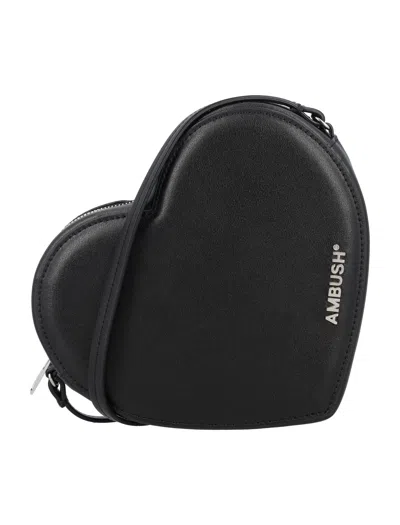 Shop Ambush Heart-shaped Black Crossbody Handbag For Women