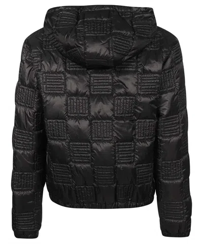 Shop Ambush Men's Hooded Full-zip Down Jacket For Fw24 In Black