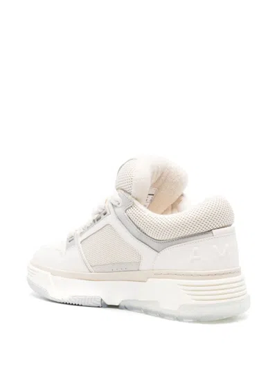 Shop Amiri Sleek White High-top Sneakers For Men
