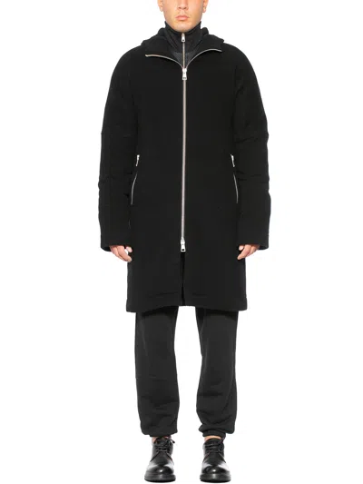 Shop Andrea Ya'aqov Men's Black Wool Jacket For Fw22 Season