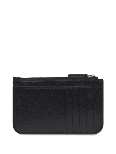 Shop Balenciaga Le Cagole Wallet In Black