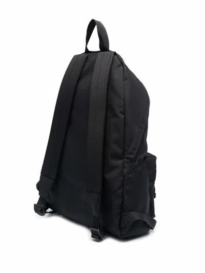 Shop Balenciaga Stylish Plain Black Nylon Backpack For Women