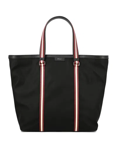 Shop Bally Sleek Black Tote Handbag For The Modern Man