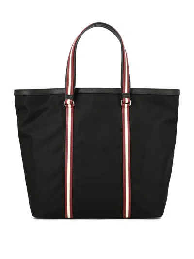 Shop Bally Sleek Black Tote Handbag For The Modern Man