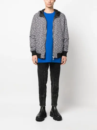 Balmain Reversible Nylon Bomber Jacket For Men In Ss23 Collection In Black