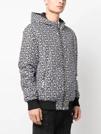 Balmain Reversible Nylon Bomber Jacket For Men In Ss23 Collection In Black