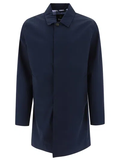 Shop Barbour Lightweight Blue Men's Raincoat For Spring/summer In Navy