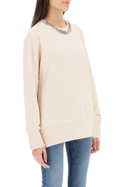 Shop Stella Mccartney Beige Falabella Sweater From 's Ss23 Collection