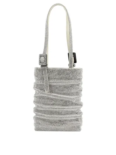 Shop Benedetta Bruzziches "lollo The Petite" Handbag In Gray