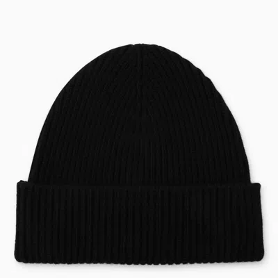 Shop Burberry Cashmere Hat In Black