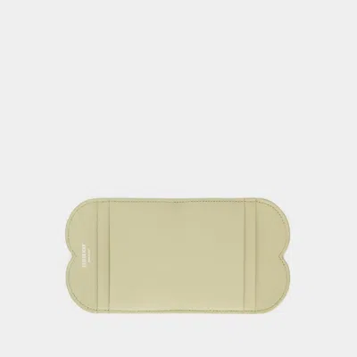 Shop Burberry Chess Card Holder In Beige