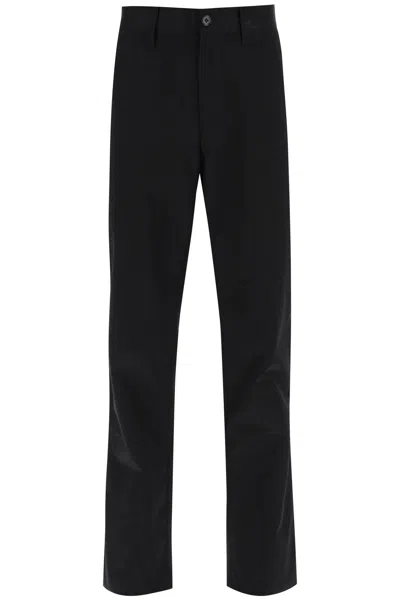Shop Burberry Men's Black Cotton Cargo Pants For Fall 2023
