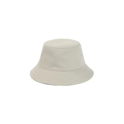 Shop Burberry Nude & Neutrals Polyester Bucket Hat In Beige