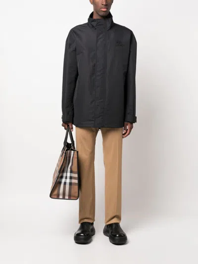 Shop Burberry Salford Jacket In Black