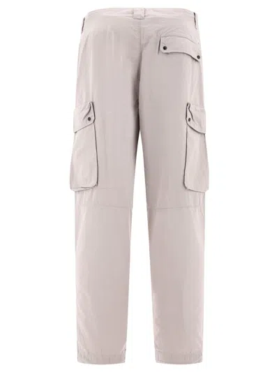 Shop C.p. Company "rip-stop" Cargo Trousers In Gray