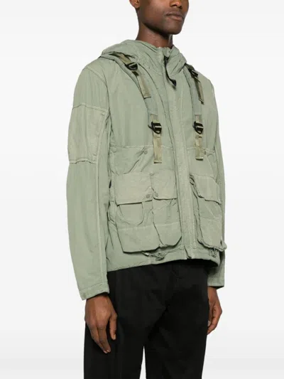 Shop C.p. Company Agave Green Men's Jacket In 627 Agave Green