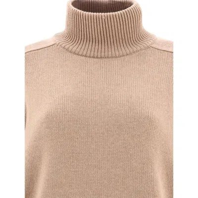 Shop Canada Goose Women's Tan Turtleneck Sweater