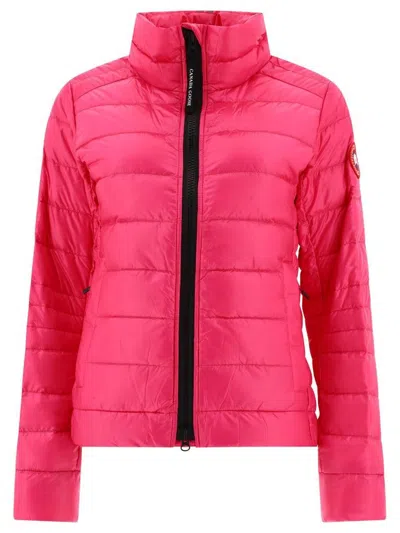 Shop Canada Goose "cypress" Down Jacket In Pink