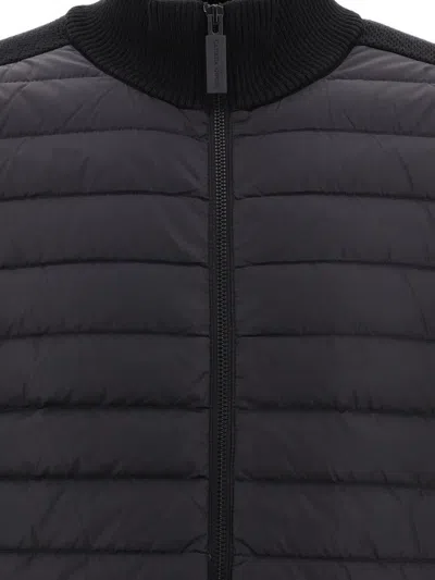 Shop Canada Goose "hybridge® Knit" Jacket In Black