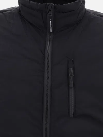 Shop Canada Goose "lodge" Jacket In Black