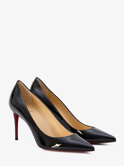 Shop Christian Louboutin Black Patent Pointed Pumps For Women With Stiletto Heel