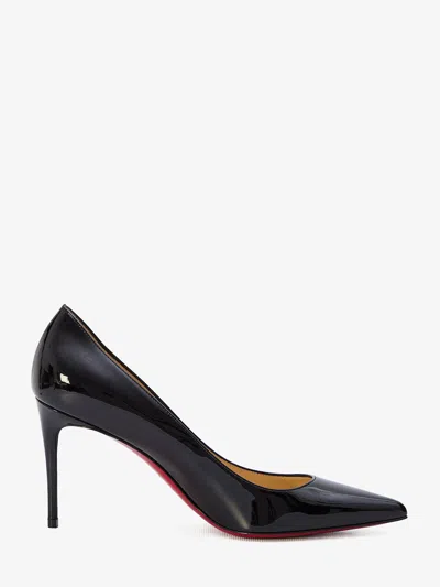Shop Christian Louboutin Black Patent Pointed Pumps For Women With Stiletto Heel