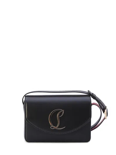 Shop Christian Louboutin Sleek And Chic Black Crossbody Bag For Women